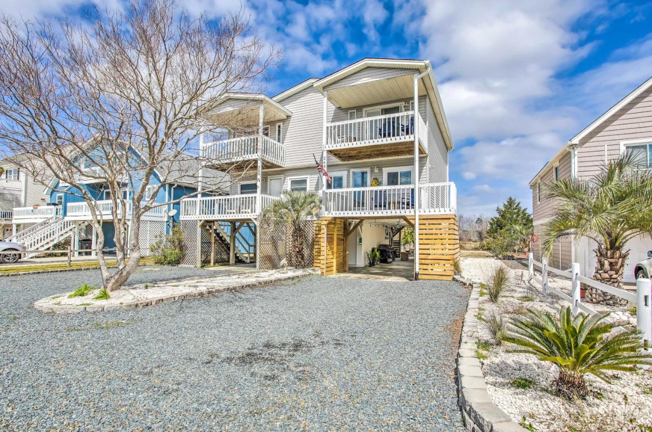 Coastal Oasis With Decks Walk To Holden Beach! Экстерьер фото